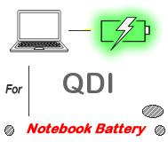 UK Replacement QDI laptop battery , QDI notebook computer batteries