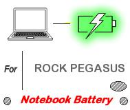 UK Replacement ROCK PEGASUS laptop battery , ROCK PEGASUS notebook computer batteries