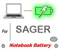 UK Replacement SAGER Notebook PC battery , SAGER batteries for Ultrabook, ToughBook, Gaming PC, Tablet