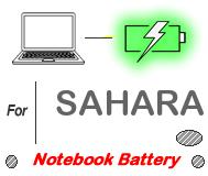 UK Replacement SAHARA laptop battery , SAHARA notebook computer batteries