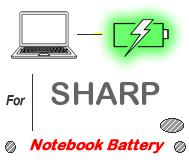 UK Replacement SHARP Notebook PC battery , SHARP batteries for Ultrabook, ToughBook, Gaming PC, Tablet