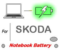 UK Replacement SKODA laptop battery , SKODA notebook computer batteries