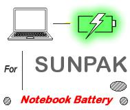 UK Replacement SUNPAK Notebook PC battery , SUNPAK batteries for Ultrabook, ToughBook, Gaming PC, Tablet