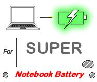 UK Replacement SUPER laptop battery , SUPER notebook computer batteries