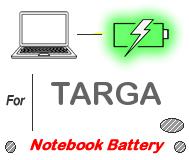 UK Replacement TARGA laptop battery , TARGA notebook computer batteries