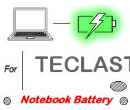 UK Replacement TECLAST laptop battery , TECLAST notebook computer batteries