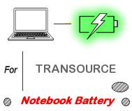 UK Replacement TRANSOURCE laptop battery , TRANSOURCE notebook computer batteries