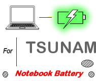 UK Replacement TSUNAMI Notebook PC battery , TSUNAMI batteries for Ultrabook, ToughBook, Gaming PC, Tablet