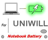 UK Replacement UNIWILL laptop battery , UNIWILL notebook computer batteries