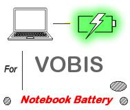 UK Replacement VOBIS laptop battery , VOBIS notebook computer batteries