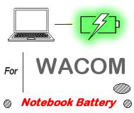 UK Replacement WACOM laptop battery , WACOM notebook computer batteries