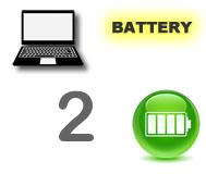 2 series laptop battery, notebook computer batteries