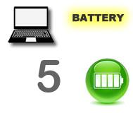 5 series laptop battery, notebook computer batteries